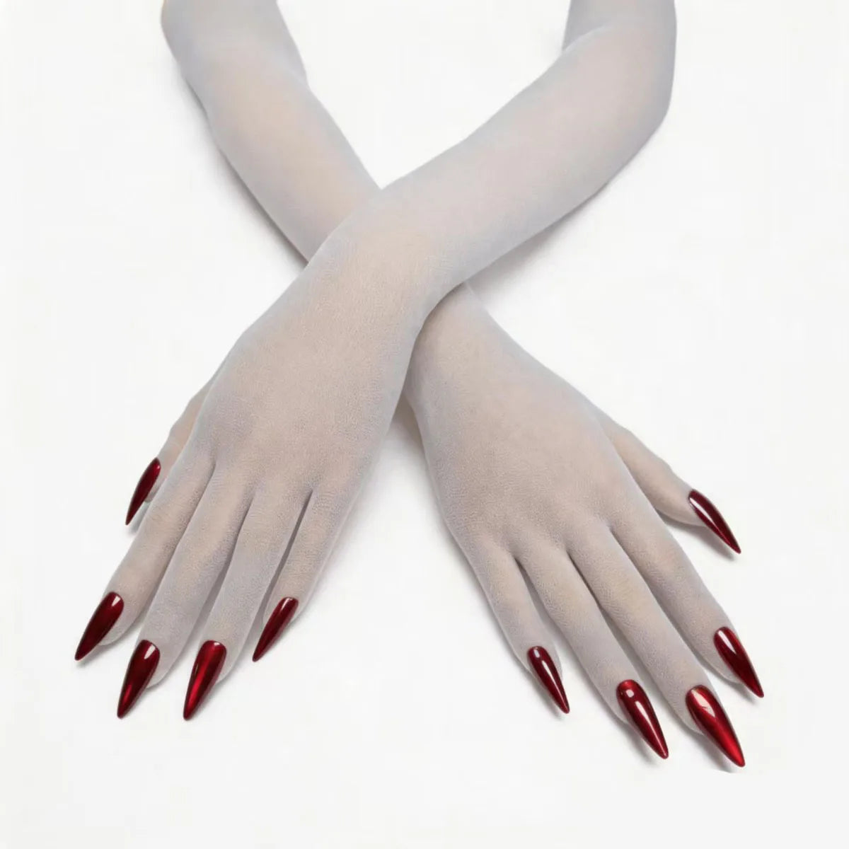 Sheer Nail-Effect Gloves | Stage