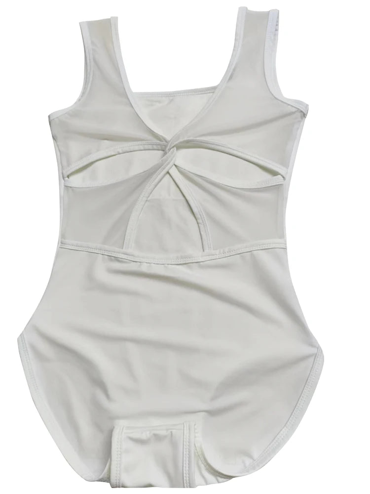 Women's Ballet Leotard | Cross-Back Cutout | Dance & Gymnastics | 4 Colors