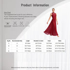 Women's Rhinestone Halter Lyrical Dance Dress | Irregular Mesh Ruffle Hem | Competition & Performance