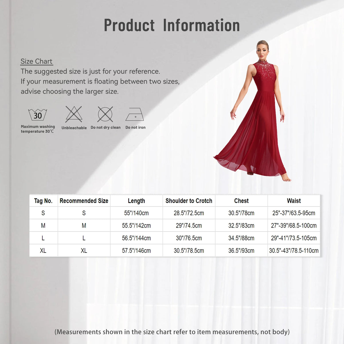 Women's Rhinestone Halter Lyrical Dance Dress | Irregular Mesh Ruffle Hem | Competition & Performance