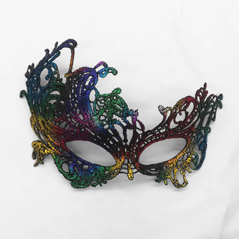 Lace Masquerade Eye Mask | Hollow Filigree | 28 Styles