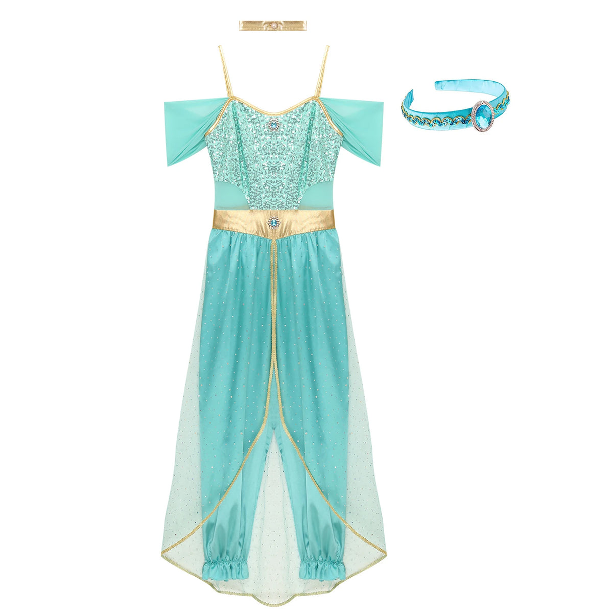 Arabian Princess Costume | Sequin & Tulle