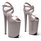9-Inch Platform Sandals - Open-Toe Performance Heels