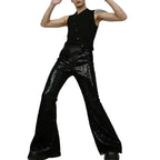 Men’s Sequin Pants | Flared Bell-Bottoms