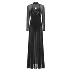 Sequin Lyrical Dance Dress | Mesh & Tulle | Built-In Briefs