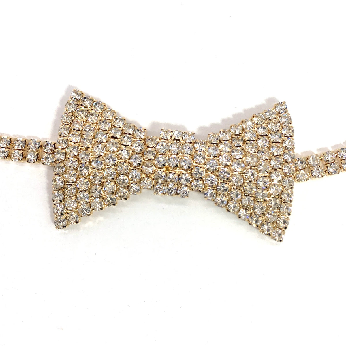 Rhinestone Choker | Bow Tie
