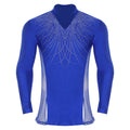 Men’s Dance Top | Rhinestone Split Hem