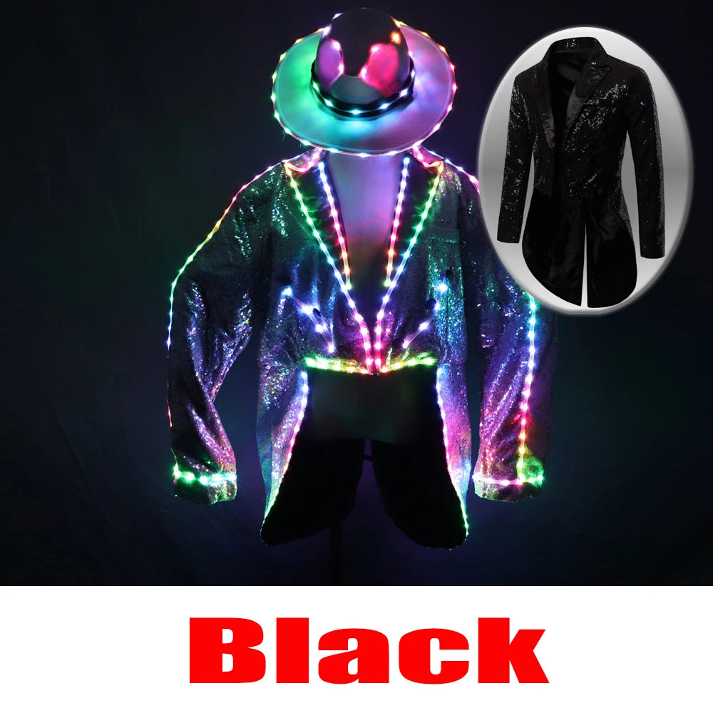 Men’s LED Stage Costume | RGB