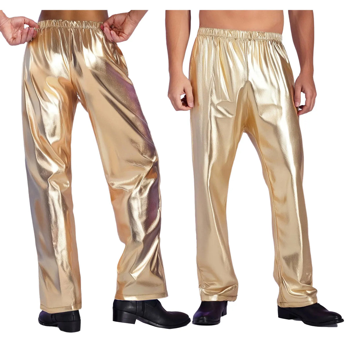 Men’s Metallic Dance Pants | Relaxed Fit
