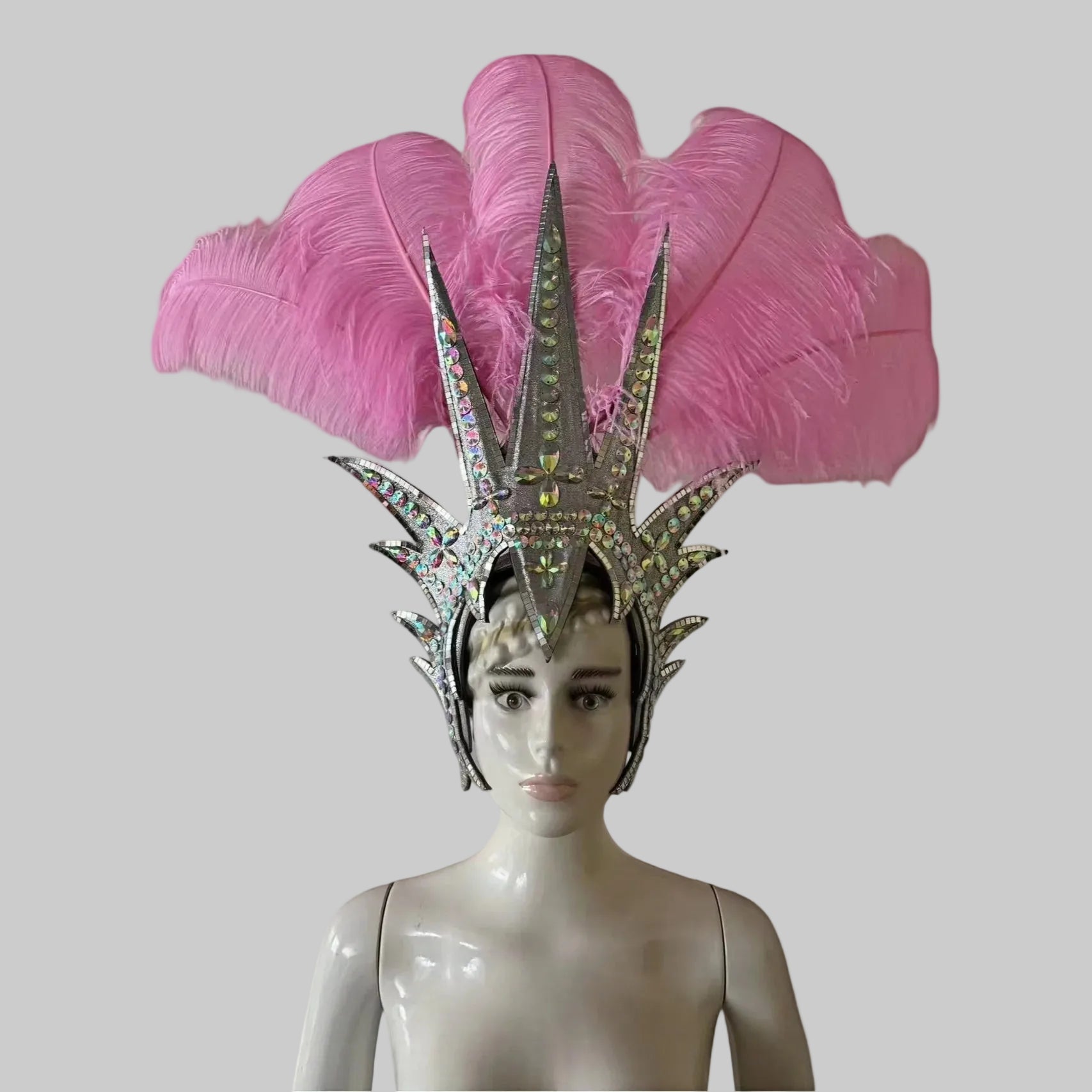 Feather Headdress - Samba Carnival Performance Crown