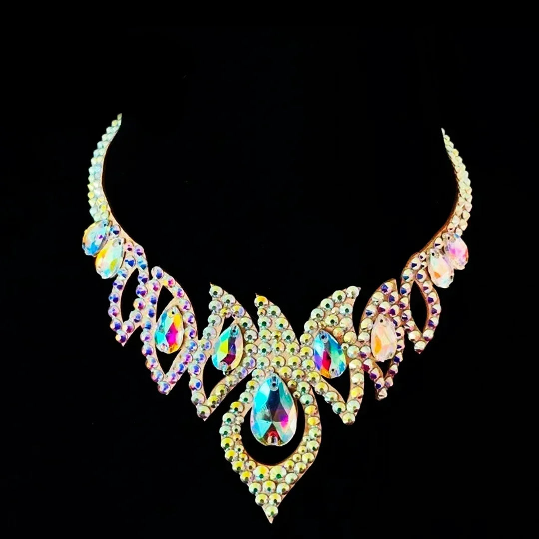 Rhinestone Statement Necklace | Belly Dance & Oriental Dance