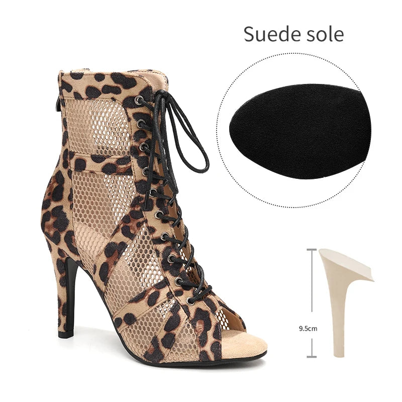 Dance Ankle Boots | Lace-Up | 7–11 cm