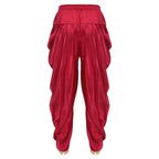 Men's Satin Dhoti Pants | Draped | Elastic Waist
