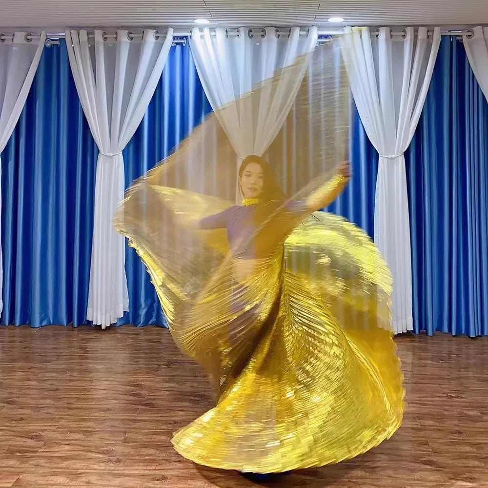 Belly Dance Isis Wings | Iridescent | Split & Solid