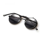 Steampunk Flip Sunglasses | Round Metal Frame | Unisex