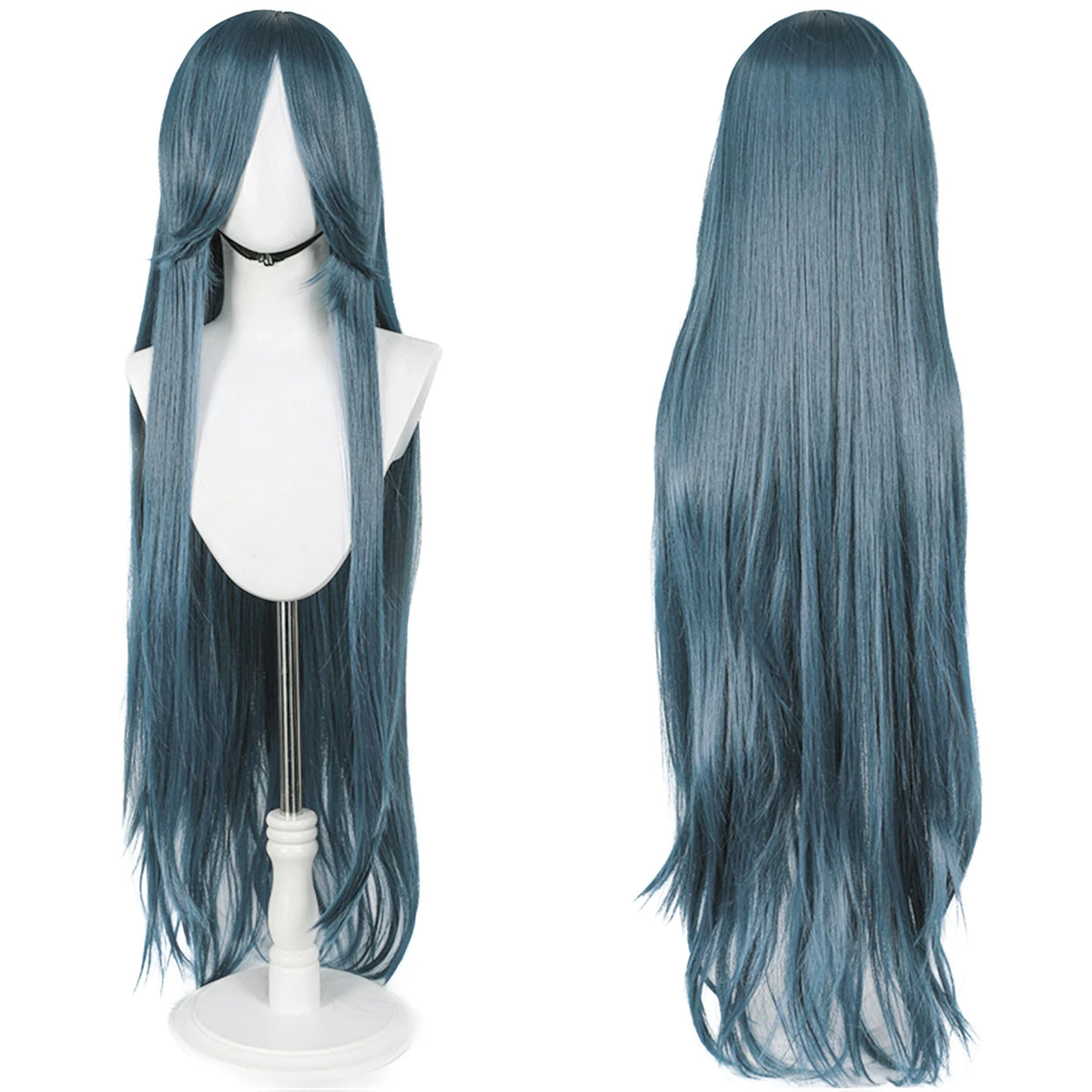 Long Straight Wig | Fringe | 100 cm