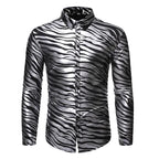 Men's Metallic Shirt | Long-Sleeve Shine