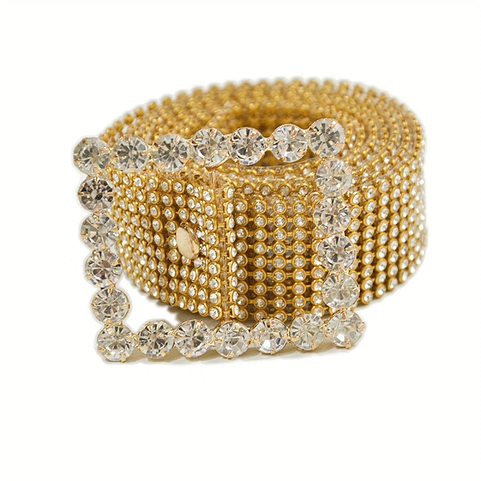 Full Rhinestone Wide Belt | Stage & Dressy
