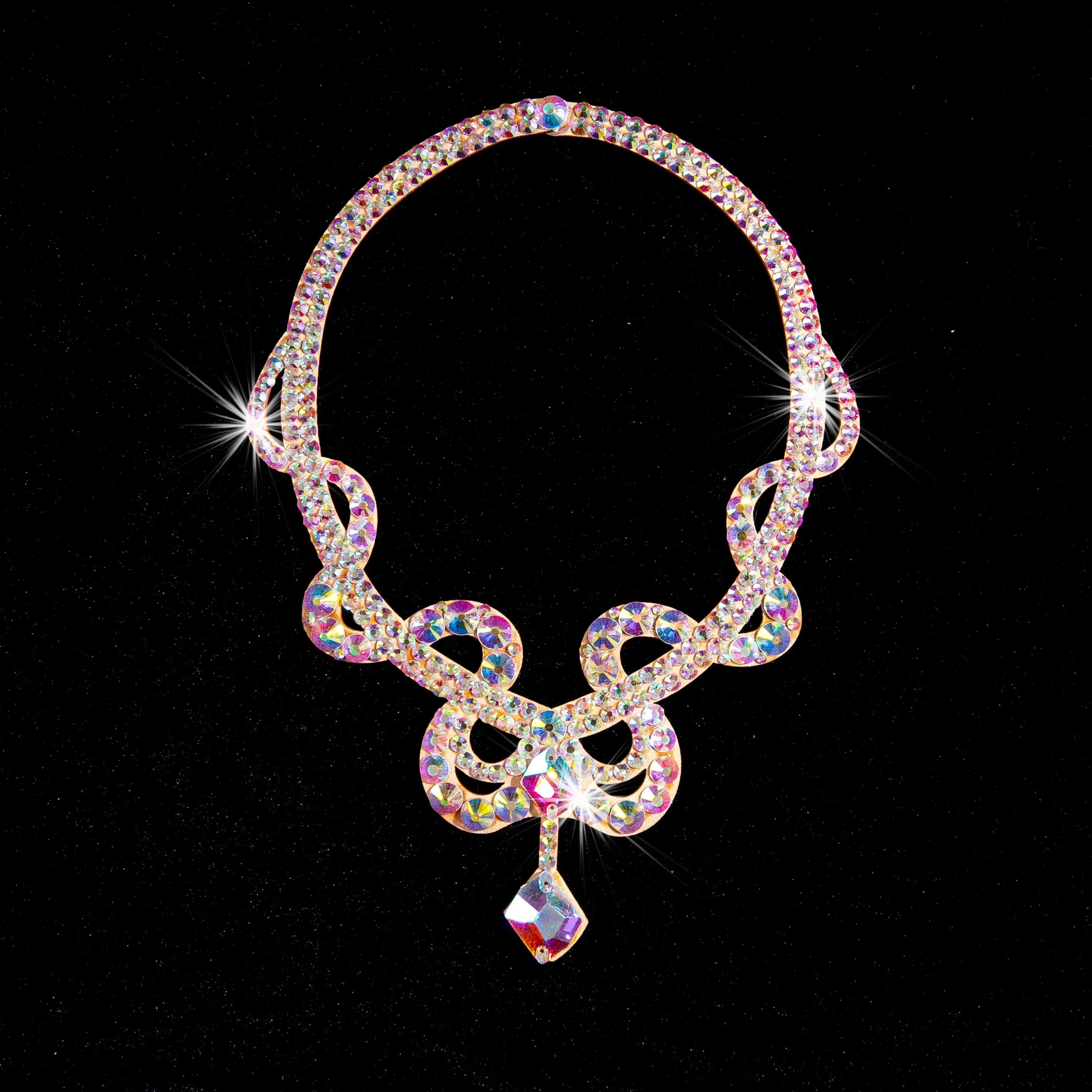 Rhinestone Statement Necklace | Belly Dance & Oriental Dance