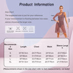Women's Color-Block Flare Sleeve Dance Dress | Asymmetric Mesh Hem & Built-In Briefs