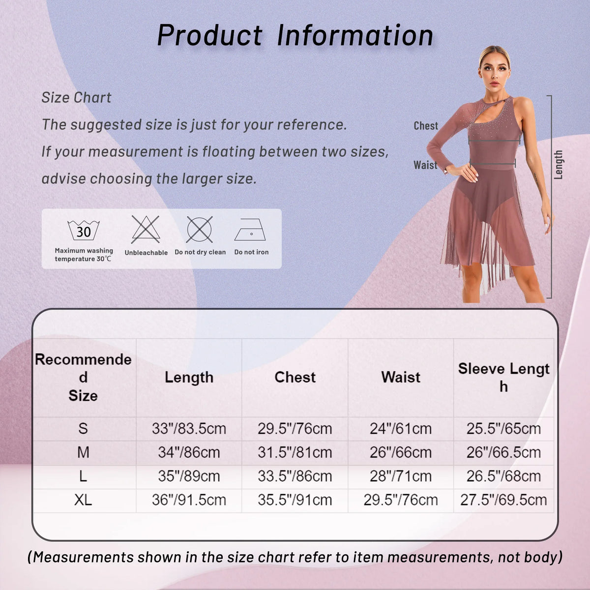 Women's Color-Block Flare Sleeve Dance Dress | Asymmetric Mesh Hem & Built-In Briefs