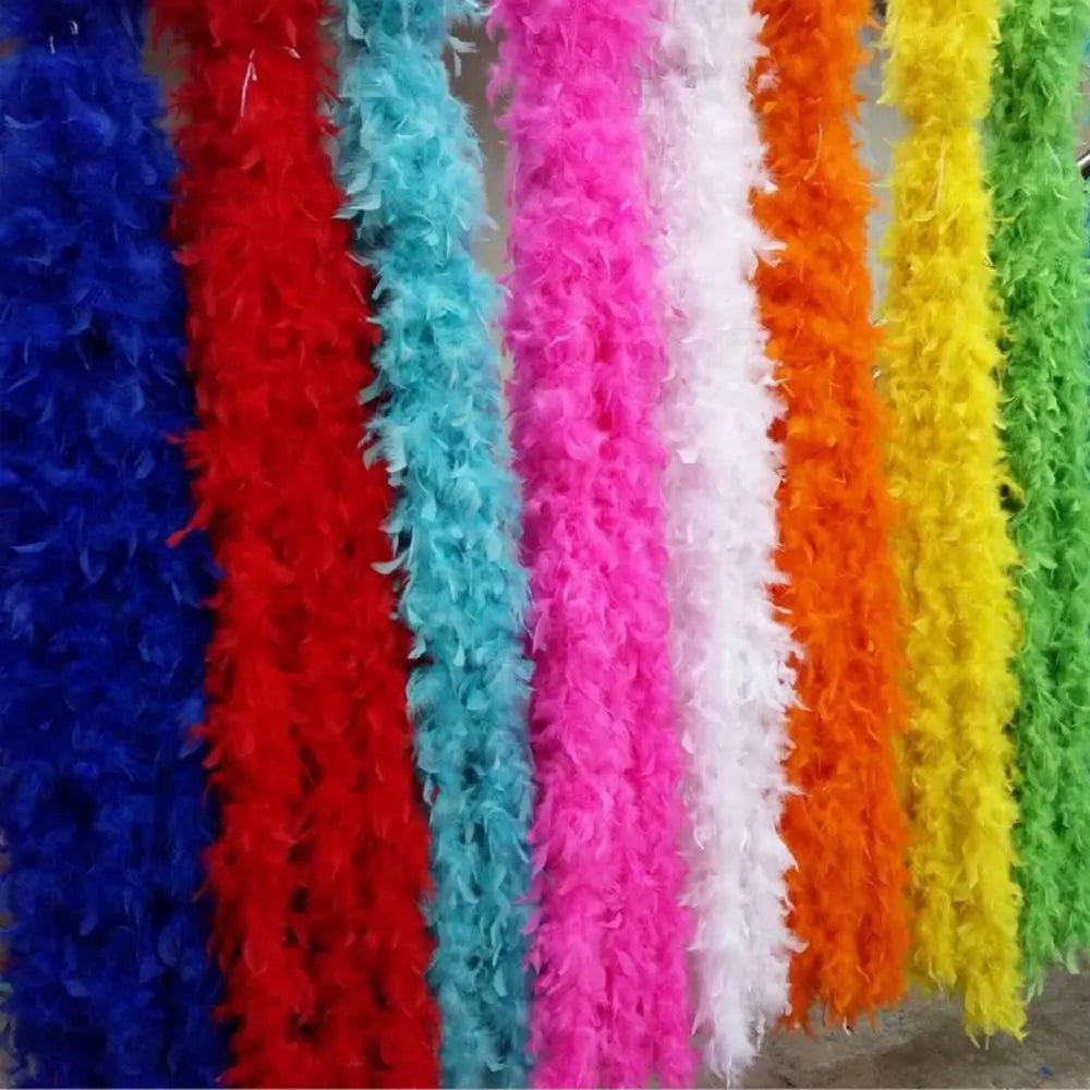 Feather Boa | 2 Meters | Fluffy | Burlesque & Costume | 9 Colors
