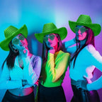 LED Sequin Glow Cowboy Hat | 9 Colors