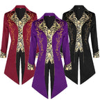 Steampunk Tailcoat | Gold Embroidery
