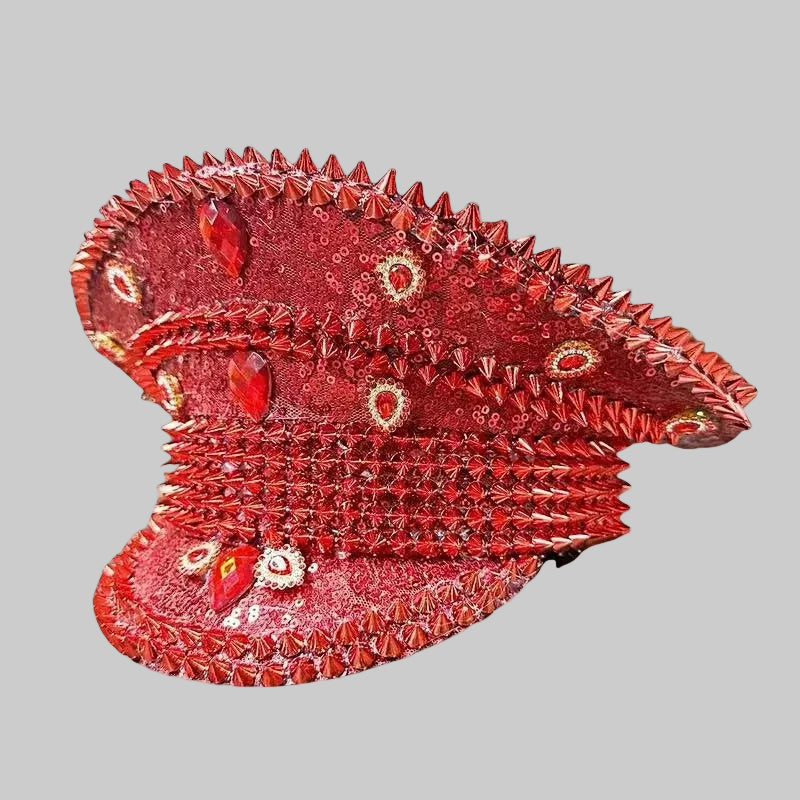 Embellished Performance Sequin Cap