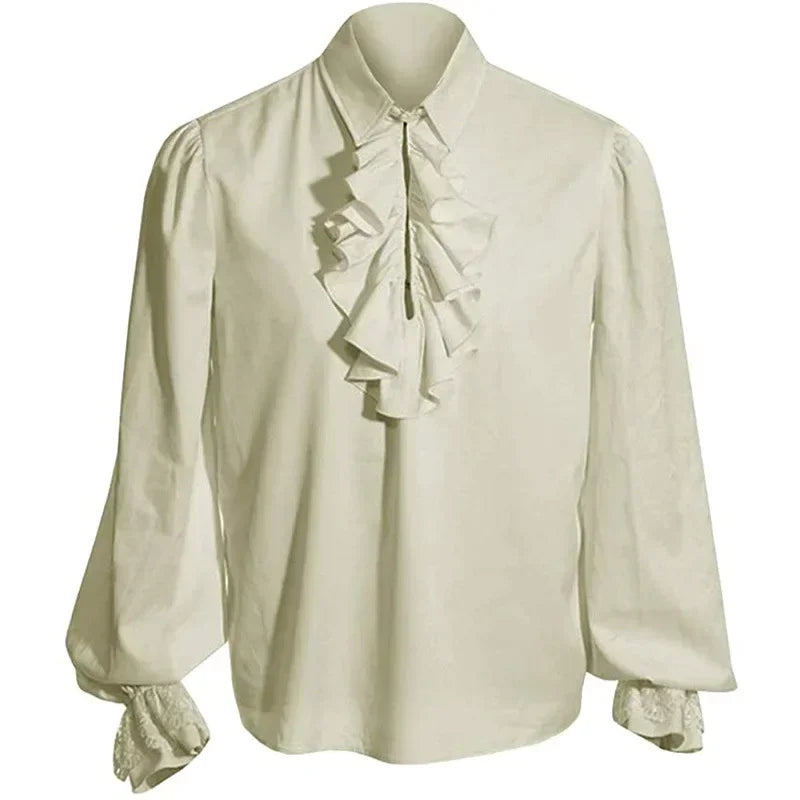 Victorian Ruffle Shirt | Flare Sleeve | Vampire Gothic