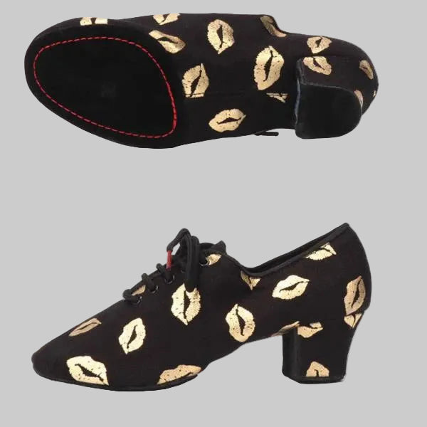 Women's Latin Dance Shoes - Professional Ballroom Sneakers