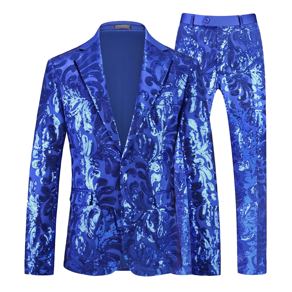 Men’s Sequin Suit | Two-Piece Stagewear