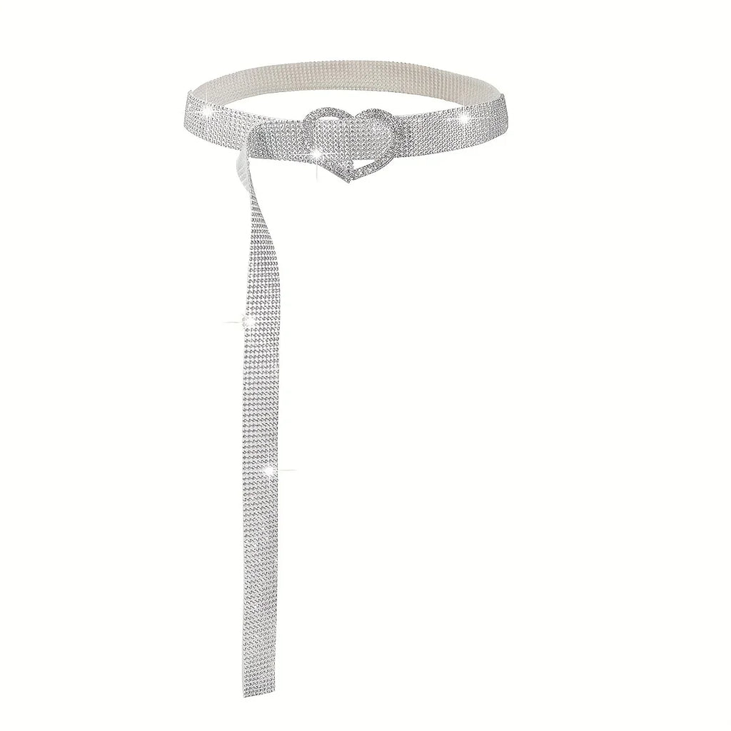 Full Rhinestone Wide Belt | Stage & Dressy