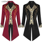 Steampunk Tailcoat | Gold Embroidery