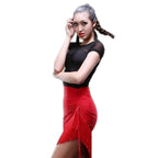 Latin Dance Fringe Skirt | Salsa & Tango | Wrap Tassel Mini