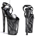 9-Inch Gradient Platform Slipper Sandals - High Heel Performance Shoes