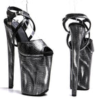 9-Inch Gradient Platform Slipper Sandals - High Heel Performance Shoes