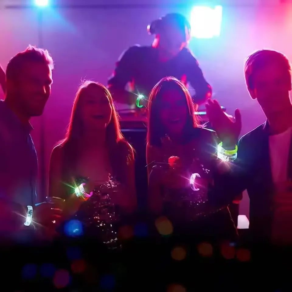Light-Up LED Wristbands | Mixed-Color Packs