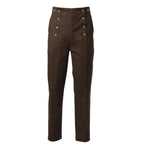 Victorian Steampunk Suspender Pants | High Waist | Men