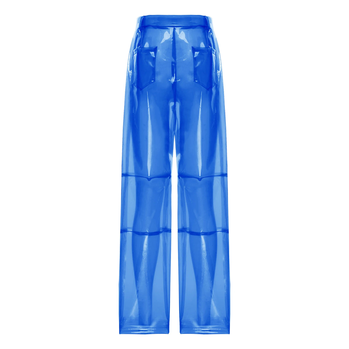 Transparent Trousers | Wide-Leg Color