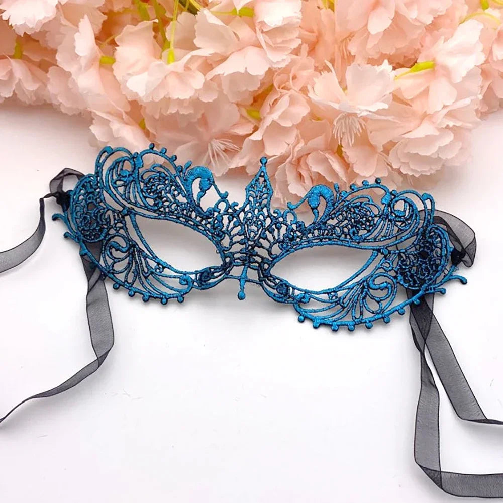 Lace Masquerade Eye Mask | Hollow Filigree | 28 Styles