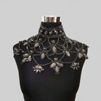 Luxury Oversized Rhinestone Statement Necklace - Drag Show & Pageant Jewelry