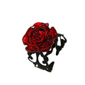 Rose Ring | Red Bloom & Black Vines