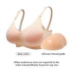 Silicone Breast Form Bra | Drag & Crossdress | B–E Cup