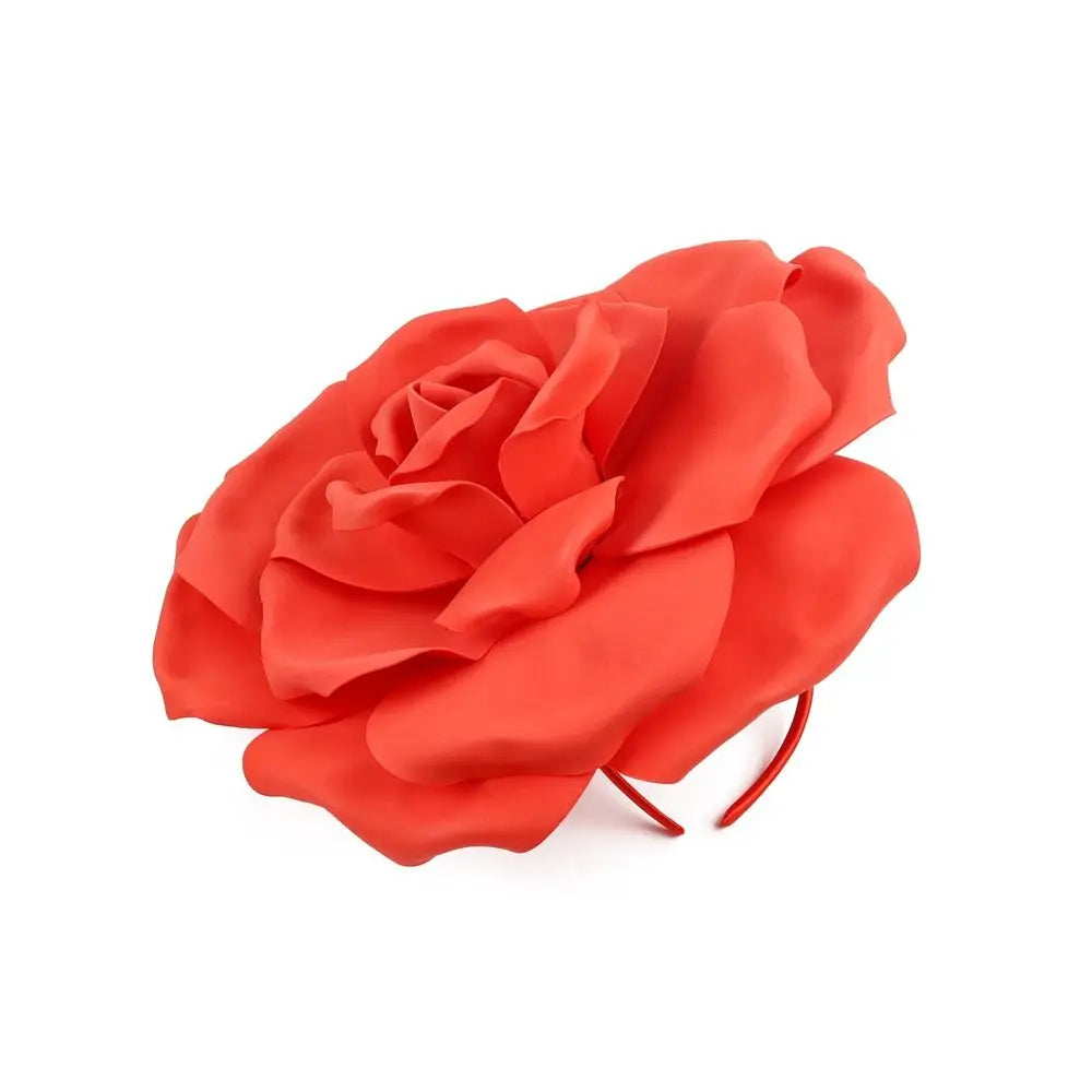 Oversized Rose Fascinator Headband | 40cm | Showgirl | 19 Colors