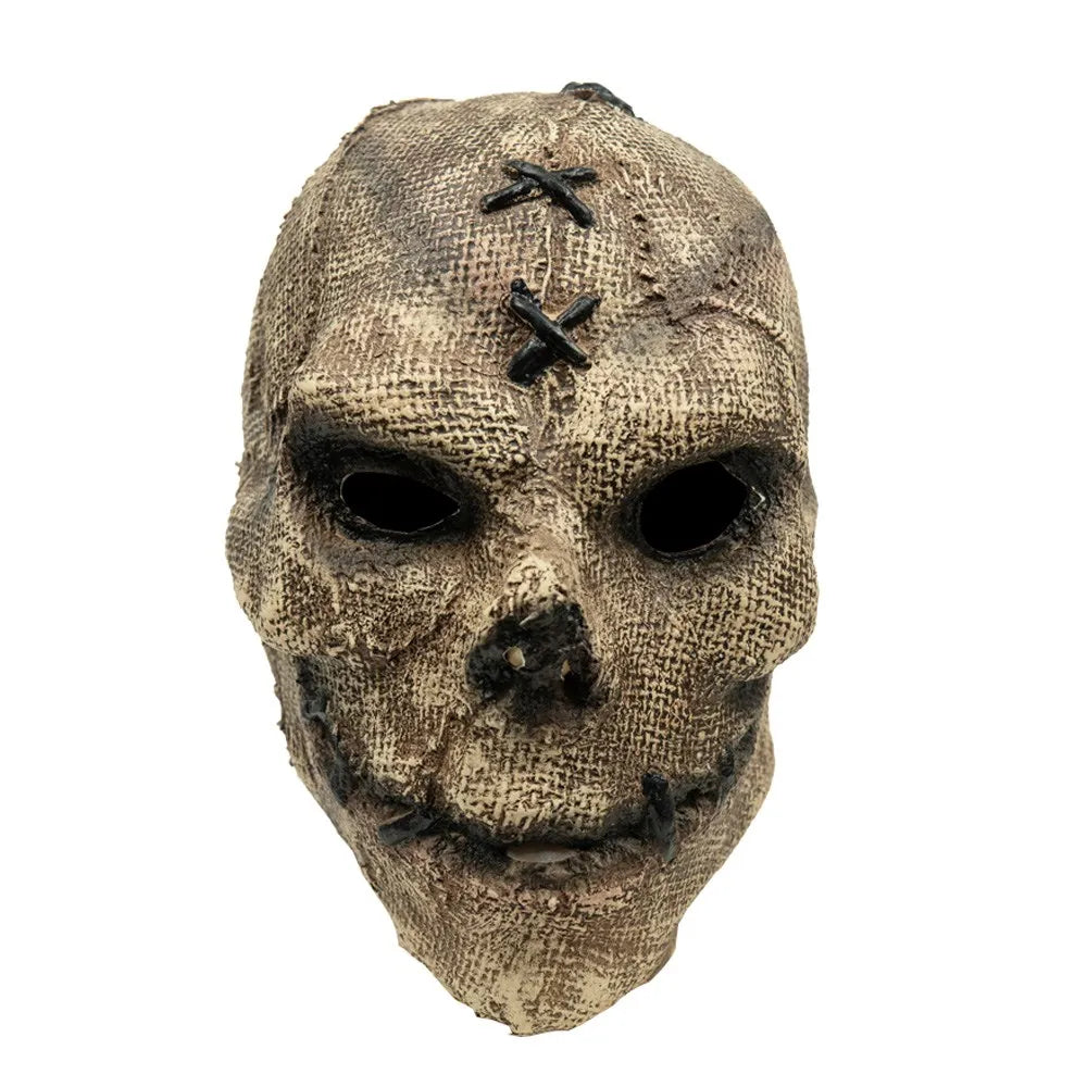 Stitched Skull Mask | Horror Detail