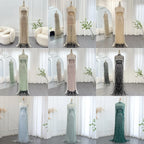 Pearl & Crystal Mermaid Gown | Cape Jacket | Strapless