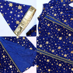Starry Wizard Robe | Pointed Hat Costume Set