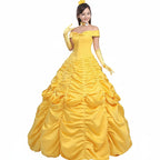 Satin Ball Gown | Rose-Petal Skirt