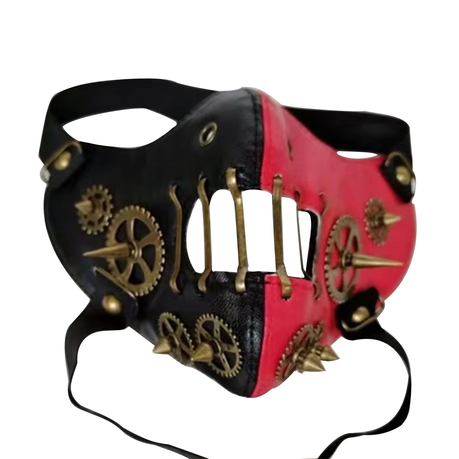 Steampunk Half-Face Mask | Gear & Spike | 10 Styles
